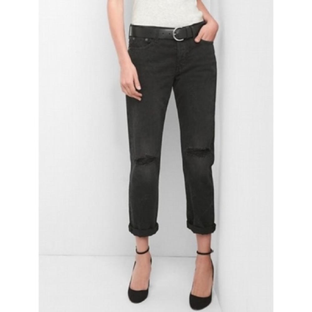 GAP Denim - Charcoal Relaxed Boyfriend Jeans
